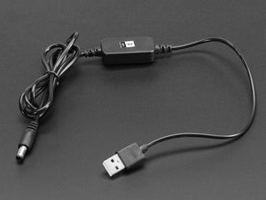 USB to 2.1mm DC Booster Cable - 9V - Chicago Electronic Distributors
