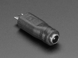 MicroUSB to 5.5/2.1mm DC Barrel Jack Adapter - Chicago Electronic Distributors
