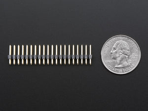 Break-away 0.1" 2x20-pin Strip Dual Male Header - Chicago Electronic Distributors
 - 4