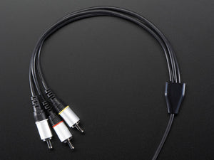 A/V and RCA (Composite Video, Audio) Cable for Raspberry Pi