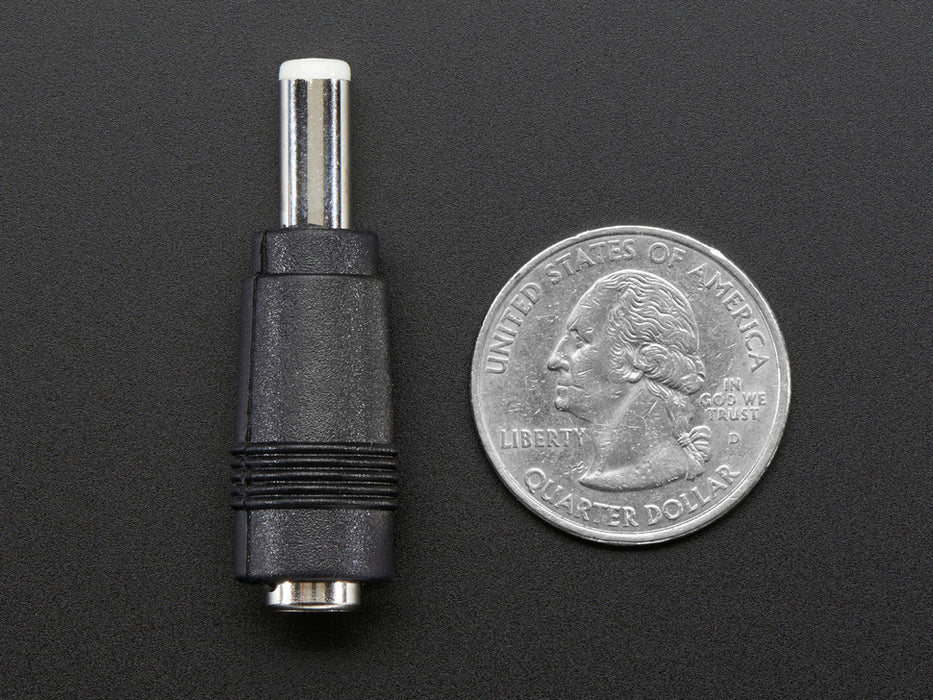 2.1mm to 2.5mm DC Barrel Plug Adapter