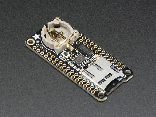 Adalogger FeatherWing - RTC + SD Add-on For All Feather Boards - Chicago Electronic Distributors
 - 1