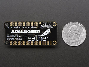 Adalogger FeatherWing - RTC + SD Add-on For All Feather Boards - Chicago Electronic Distributors
 - 5