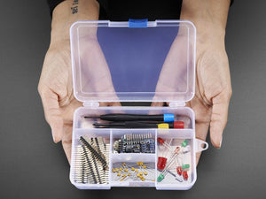 Latching 5-Compartment Storage Box - Chicago Electronic Distributors

