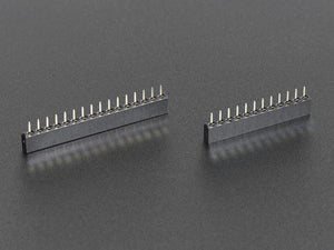 Short Feather Headers Kit - 12-pin and 16-pin Female Header Set - Chicago Electronic Distributors
