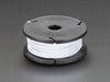 Solid-Core Wire Spool - 25ft - 22AWG - White - Chicago Electronic Distributors
