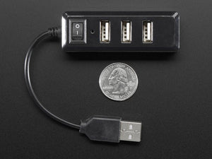 USB Mini Hub with Power Switch - Chicago Electronic Distributors
