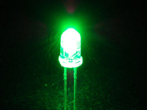 Super Bright Green 5mm LED (25 pack) - Chicago Electronic Distributors
