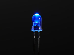 Super Bright Blue 5mm LED (25 pack) - Chicago Electronic Distributors
