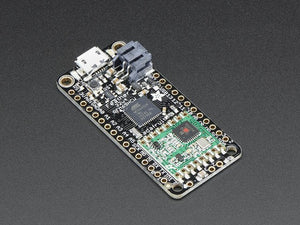 Adafruit Feather 32u4 with RFM69HCW Packet Radio - 433MHz - Chicago Electronic Distributors

