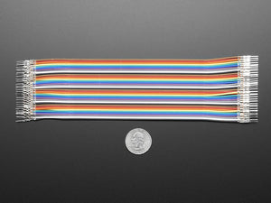 Premium Male/Male Raw Jumper Wires - 40 x 6" (150mm)