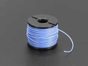 Silicone Cover Stranded-Core Wire - 50ft 30AWG Blue - Chicago Electronic Distributors
