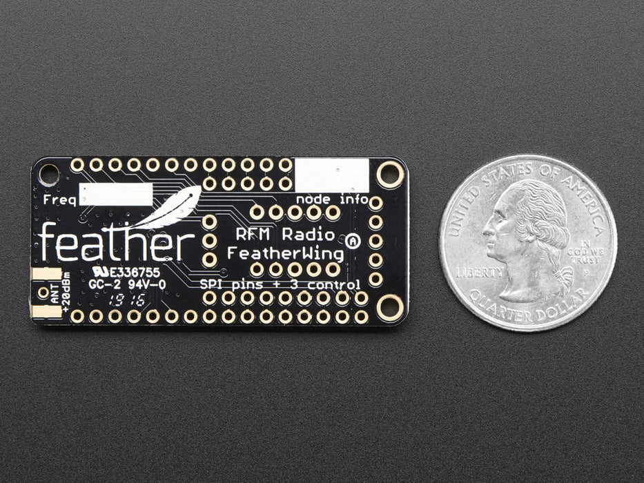 Adafruit LoRa Radio FeatherWing - RFM95W 433 MHz