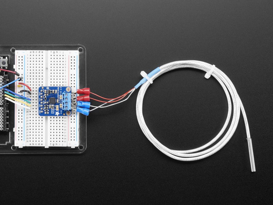 MAX31865 RTD Sensor Modul – Misst PT100/PT1000 Temperaturen Präzise (3.3/5V) MAX31865 RTD Sensor Modul – Misst PT100/PT1000 Temperaturen Präzise (3.3/5V)