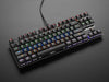 Keyboard with Blue-type Mechanical Switches and LED Backlights - 87-Key