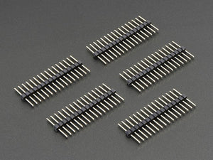 Extra-long break-away 0.1" 16-pin strip male header (5 pieces) - Chicago Electronic Distributors
