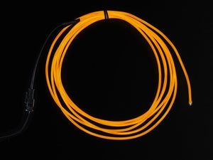 High Brightness Orange Electroluminescent (EL) Wire - 2.5 meters - Chicago Electronic Distributors
