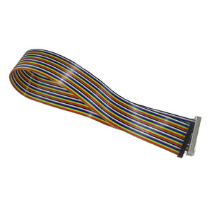 40 Way GPIO Rainbow Extender Cable - Male to Female - Chicago Electronic Distributors
 - 1