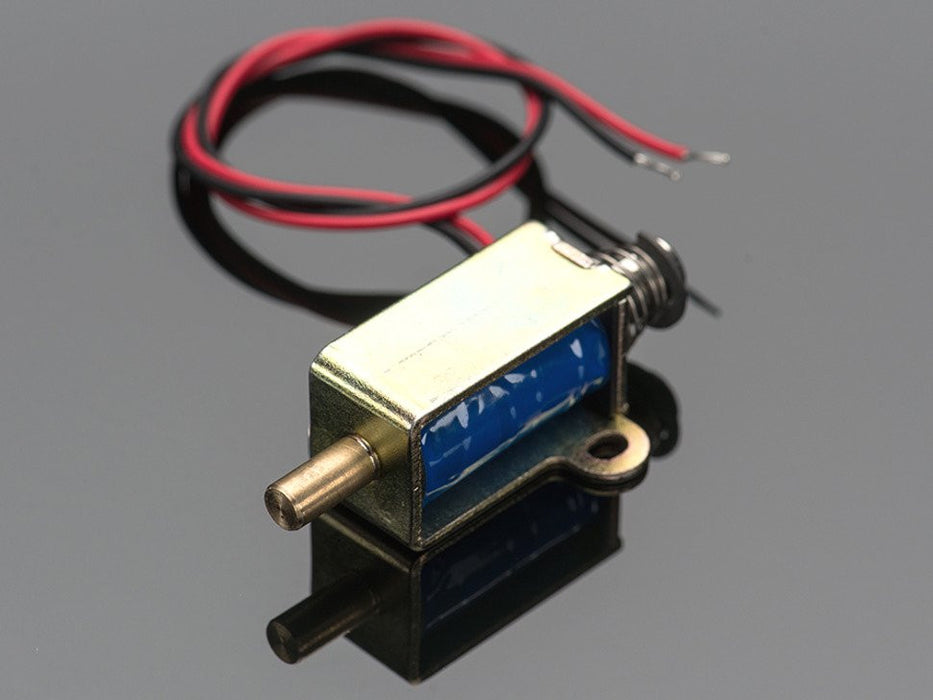 DC 5V-12V 6V Tipo Push Pull Micro Mini Solenoide Elettromagnete - Foto 7