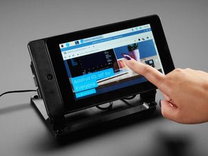 SmartiPi Touch 2 - Stand for Raspberry Pi 7" Touchscreen Display - Compatible with Pi 4