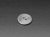 13.56MHz RFID/NFC Black Sewable Button - NTAG213 - 24mm Diameter