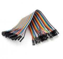 Male / Female Jumper Wires, 4, 8, or 12 inch lengths