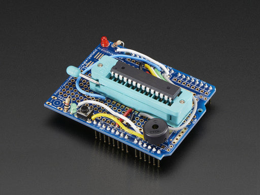 Standalone AVR ISP Programmer Shield Kit - includes blank chip! - Chicago Electronic Distributors
 - 1
