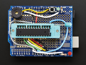 Standalone AVR ISP Programmer Shield Kit - includes blank chip! - Chicago Electronic Distributors
 - 3