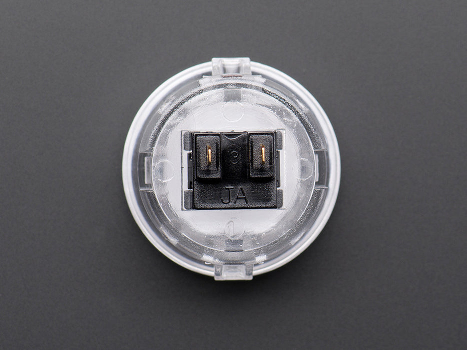 Arcade Button - 30mm Translucent Clear