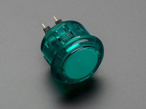 Arcade Button - 30mm Translucent Green - Chicago Electronic Distributors
