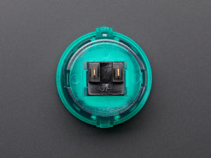 Arcade Button - 30mm Translucent Green