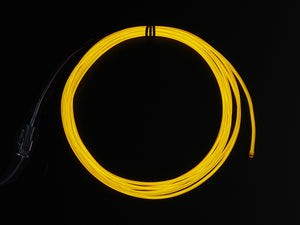 Adafruit EL wire starter pack - Yellow 2.5 meter (8.2 ft) [ADA585]