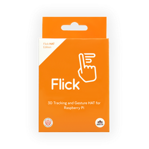 Flick HAT - 3D Tracking and Gesture HAT for Raspberry Pi