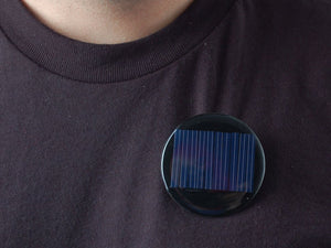 Round Solar Panel Skill Badge - 5V / 40mA