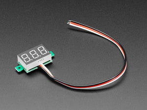 Mini 3-wire Volt Meter (0 - 99.9VDC)