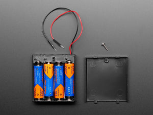 Adafruit 4 x AA Battery Holder with On/Off Switch