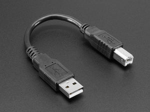 USB Cable - 6" Standard A-B - Chicago Electronic Distributors
