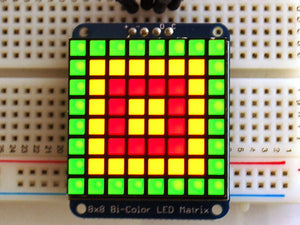 Adafruit Bicolor LED Square Pixel Matrix with I2C Backpack - Chicago Electronic Distributors
 - 3