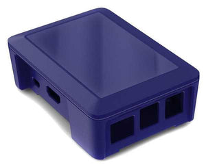 Cyntech Raspberry Pi Case for Pi 2 and Model B+ in Blue - Chicago Electronic Distributors
