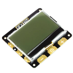 GFX HAT - 128x64 LCD Display with RGB Backlight and Touch Buttons
