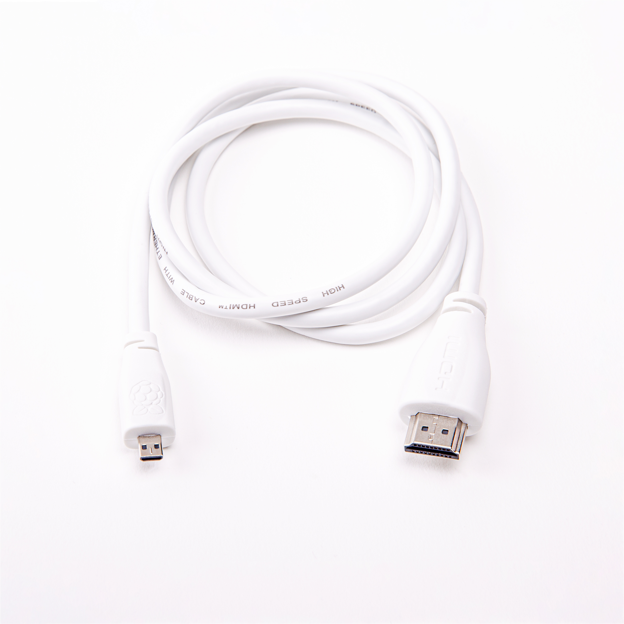 Câble Mini HDMI vers HDMI - 10cm - WHITE - Pi Zero