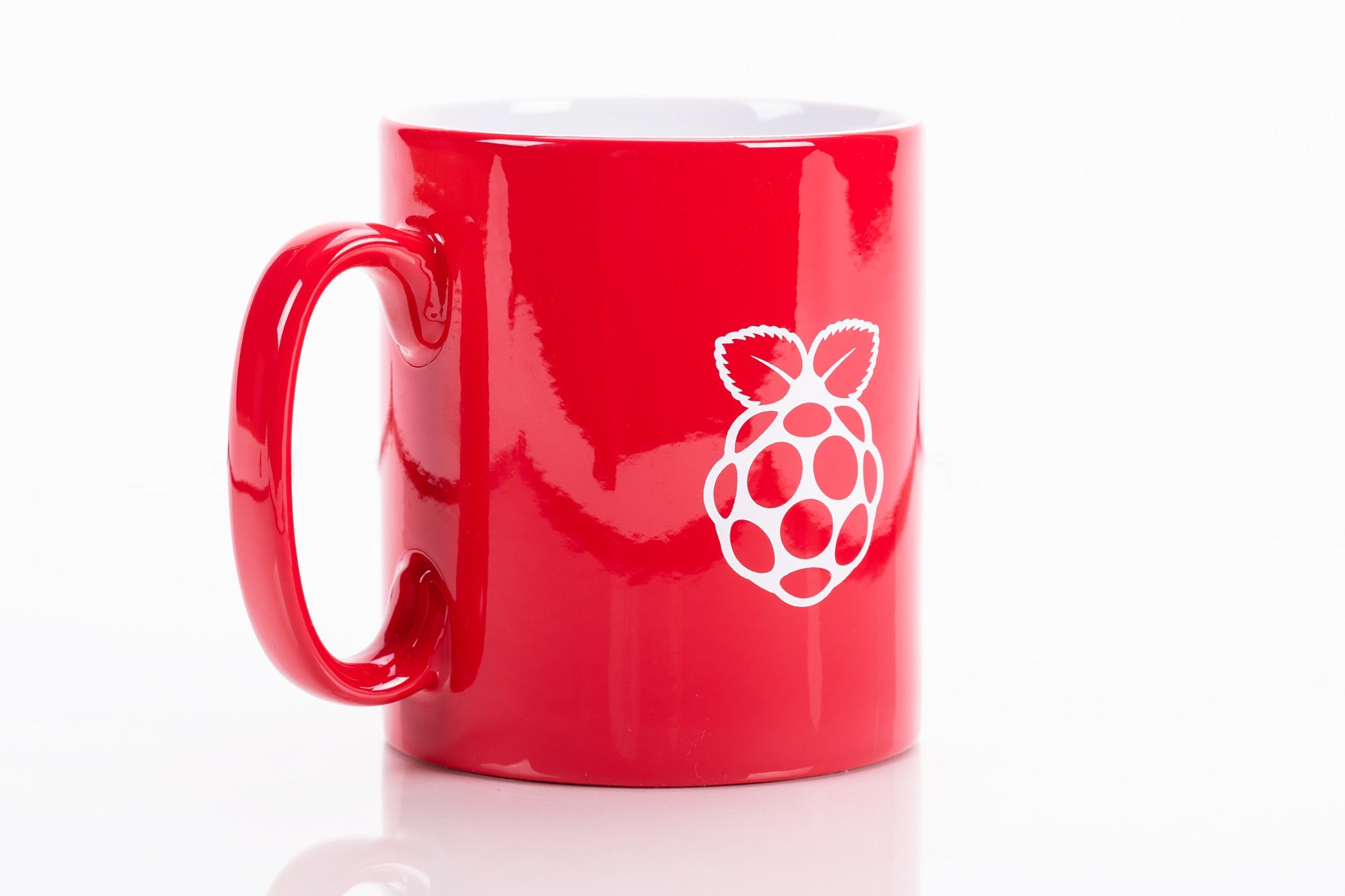 Raspberry Pi Logo Mug — Chicago Electronic Distributors