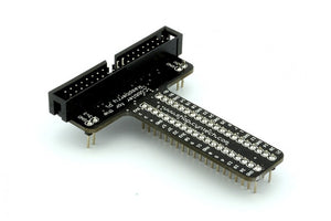 40 Way Raspberry Split+ Assembled for B+ and Pi 2 - Chicago Electronic Distributors
 - 1