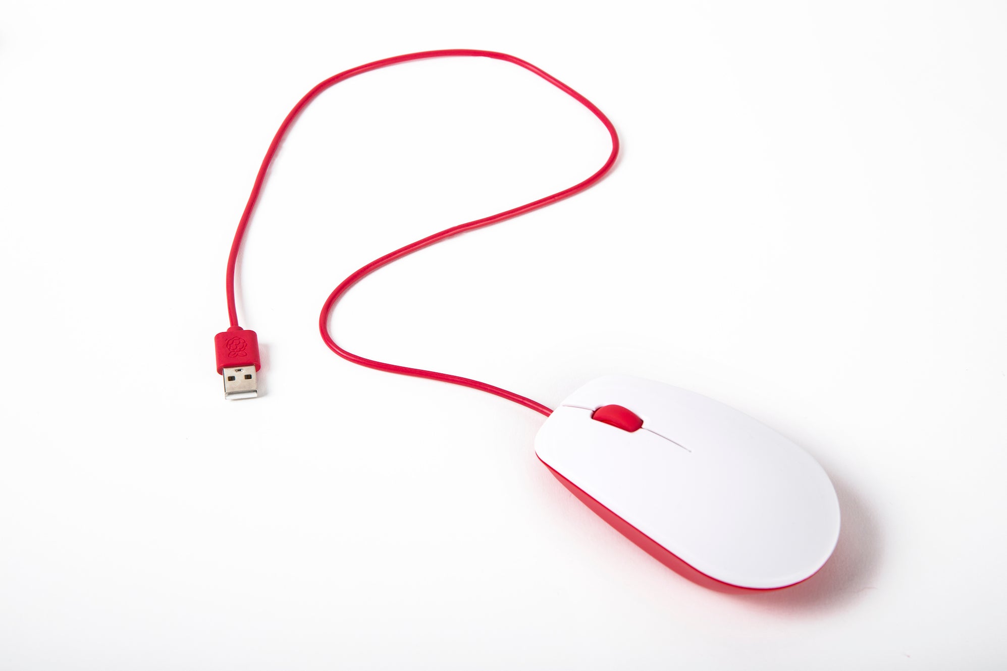 Official Raspberry Pi Mouse in Black or Red — Chicago Electronic ...