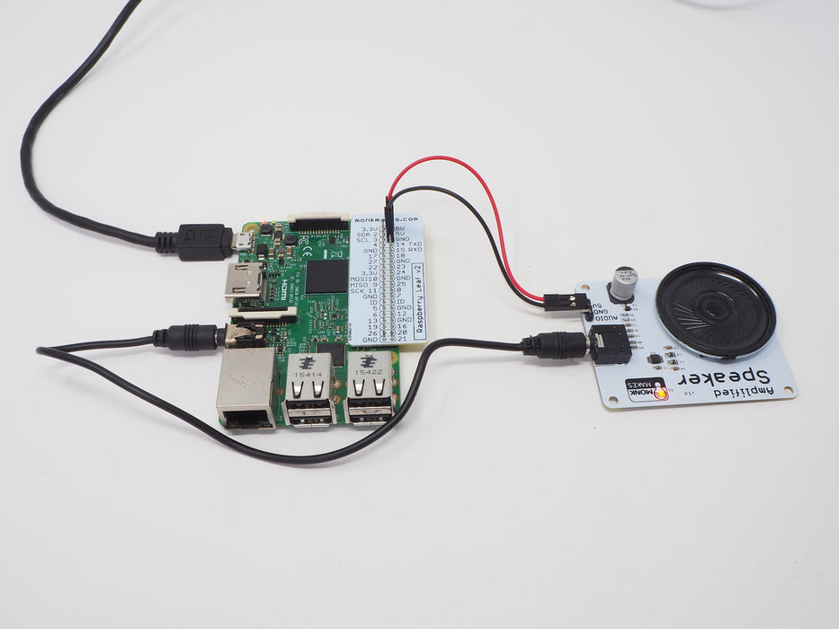 Micro Speaker Module For Raspberry Pi Amplified Speaker Kit for Raspberry Pi — Chicago Electronic Distributors