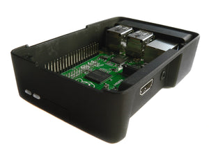 Cyntech Raspberry Pi Case for Pi 2 and Model B+ in Black - Chicago Electronic Distributors
 - 4