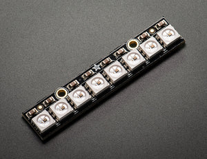 Adafruit NeoPixel Stick for Arduino- 8 x WS2812 5050 RGB LED with Integrated Drivers - Chicago Electronic Distributors
 - 1