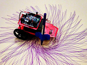 Red Rover Robot Chassis Kit with DC Motors and Motor Controller