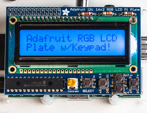 Adafruit RGB Positive 16x2 LCD+Keypad Kit for Raspberry Pi - Chicago Electronic Distributors
 - 6