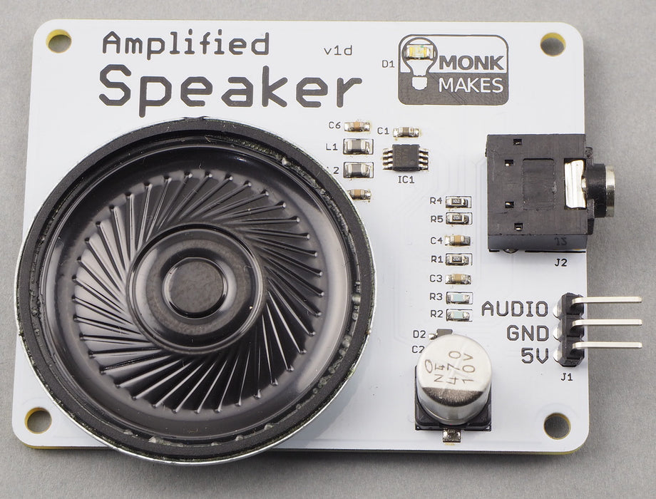 Amplified Speaker Kit for Raspberry Pi